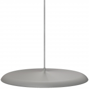 Lampa wisząca Artist 40 cm szara