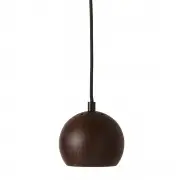 Lampa wisząca Ball 12 cm orzech Frandsen