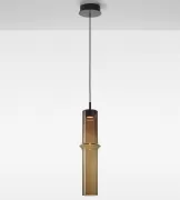 Lampa wisząca Bamboo Forest 60 cm przydymiony brąz Brokis