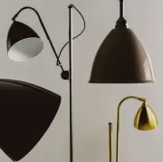 Lampa wisząca Bestlite BL9 21 cm czarny mosiądz Gubi