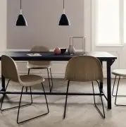 Lampa wisząca Bestlite BL9 21 cm stal chromowana czarna matowa Gubi
