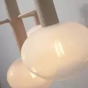 Lampa wisząca Bologna poczwórna mlecznobiała Its about Romi