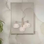 Lampa wisząca Bologna poczwórna mlecznobiała Its about Romi