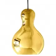 Lampa wisząca Calabash 22,4 cm złota Fritz Hansen