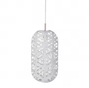 Lampa wisząca Capsule 29 cm biała Forestier