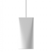 Lampa wisząca Ceramiczna Narrow biała Moebe