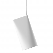Lampa wisząca Ceramiczna Narrow biała Moebe