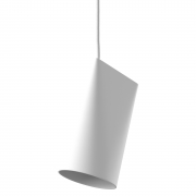 Lampa wisząca Ceramiczna Narrow biała Moebe