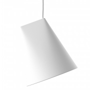 Lampa wisząca Ceramiczna Wide biała Moebe