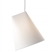 Lampa wisząca Ceramiczna Wide biała Moebe