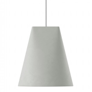 Lampa wisząca Ceramiczna Wide jasnoszara Moebe