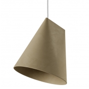 Lampa wisząca Ceramiczna Wide oliwkowa Moebe