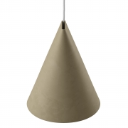 Lampa wisząca Ceramiczna Wide oliwkowa Moebe