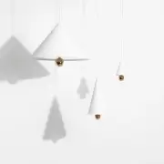 Lampa wisząca Cherry s biała Petite Friture