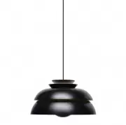 Lampa wisząca Concert 32 cm czarna Fritz Hansen