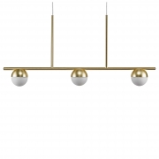 Lampa wisząca Contina mosiężna