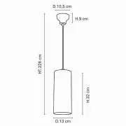 Lampa wisząca Cosiness 1l Market Set