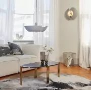 Lampa wisząca Cycnus 45 cm taupe AYTM