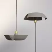 Lampa wisząca Cycnus 45 cm taupe AYTM