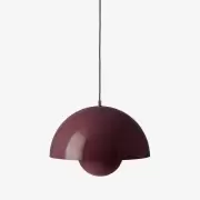 Lampa wisząca Flowerpot VP7 ciemna śliwka Andtradition