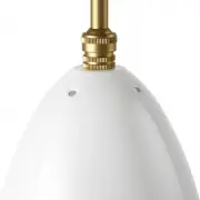 Lampa wisząca Grashoppa alabastrowa biel Gubi
