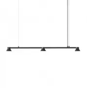 Lampa wisząca Hat Linear 115 cm czarna Normann Copenhagen