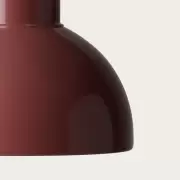 Lampa wisząca Kaiser Idell 14.5 cm rdzawo-czerwona Fritz Hansen