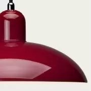 Lampa wisząca Kaiser Idell 28.5 cm czerwona Fritz Hansen
