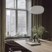 Lampa wisząca Karl Johan duża opalizowana New Works