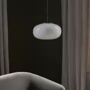 Lampa wisząca Karl Johan mała opalizowana New Works