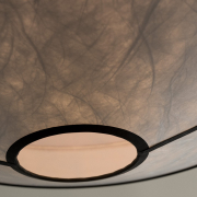 Lampa wisząca Kite 55 cm biało-czarna New Works