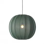 Lampa wisząca Knit-Wit 60 cm zielona Made By Hand