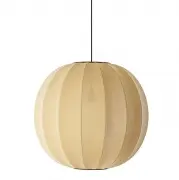 Lampa wisząca Knit-Wit 60 cm żółta Made By Hand