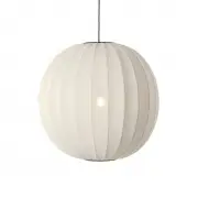 Lampa wisząca Knit-Wit 75 cm biała Made By Hand