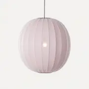 Lampa wisząca Knit-Wit 75 cm jasny róż Made By Hand