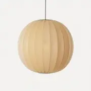Lampa wisząca Knit-Wit 75 cm żółta Made By Hand