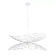 Lampa wisząca Libellule 100 cm biała Forestier