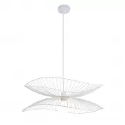 Lampa wisząca Libellule 56 cm biała Forestier