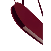 Lampa wisząca Malumi A burgundowa Ummo