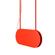 Lampa wisząca Malumi A czerwona Ummo
