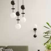 Lampa wisząca OIO 3P czarna UMMO