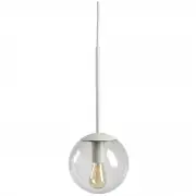 Lampa wisząca Orb 15 cm szara Bolia