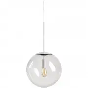 Lampa wisząca Orb 25 cm szara Bolia