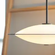Lampa wisząca Orbit 24 cm antyczny mosiądz Halo Design