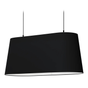 Lampa wisząca Oval Light czarna Moooi