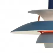 Lampa wisząca PH 5 Mini niebieska Louis Poulsen