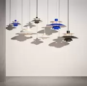 Lampa wisząca PH 5 mosiężna Louis Poulsen