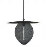 Lampa wisząca Satellite 27 cm szara Gubi