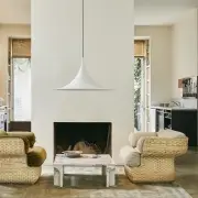 Lampa wisząca Semi 30 cm matowa czarna Gubi
