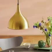 Lampa wisząca Silhuet szczotkowany mosiądz Fritz Hansen